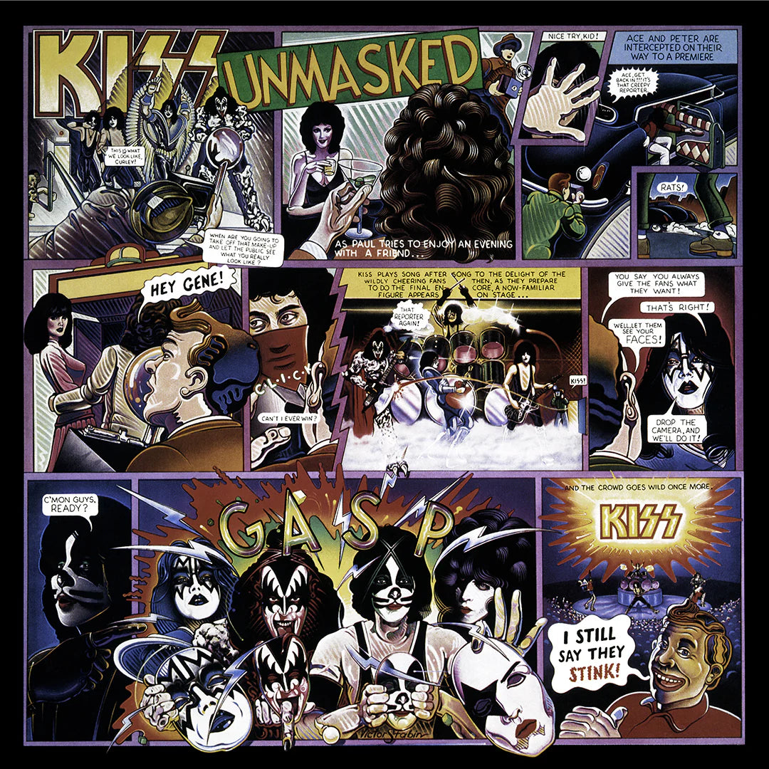 Unmasked Kiss Artwork