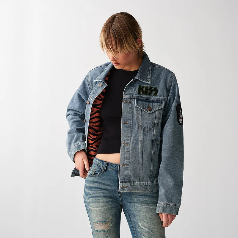 KISS Beth Destroyer Jacket Jeansjacke 455575