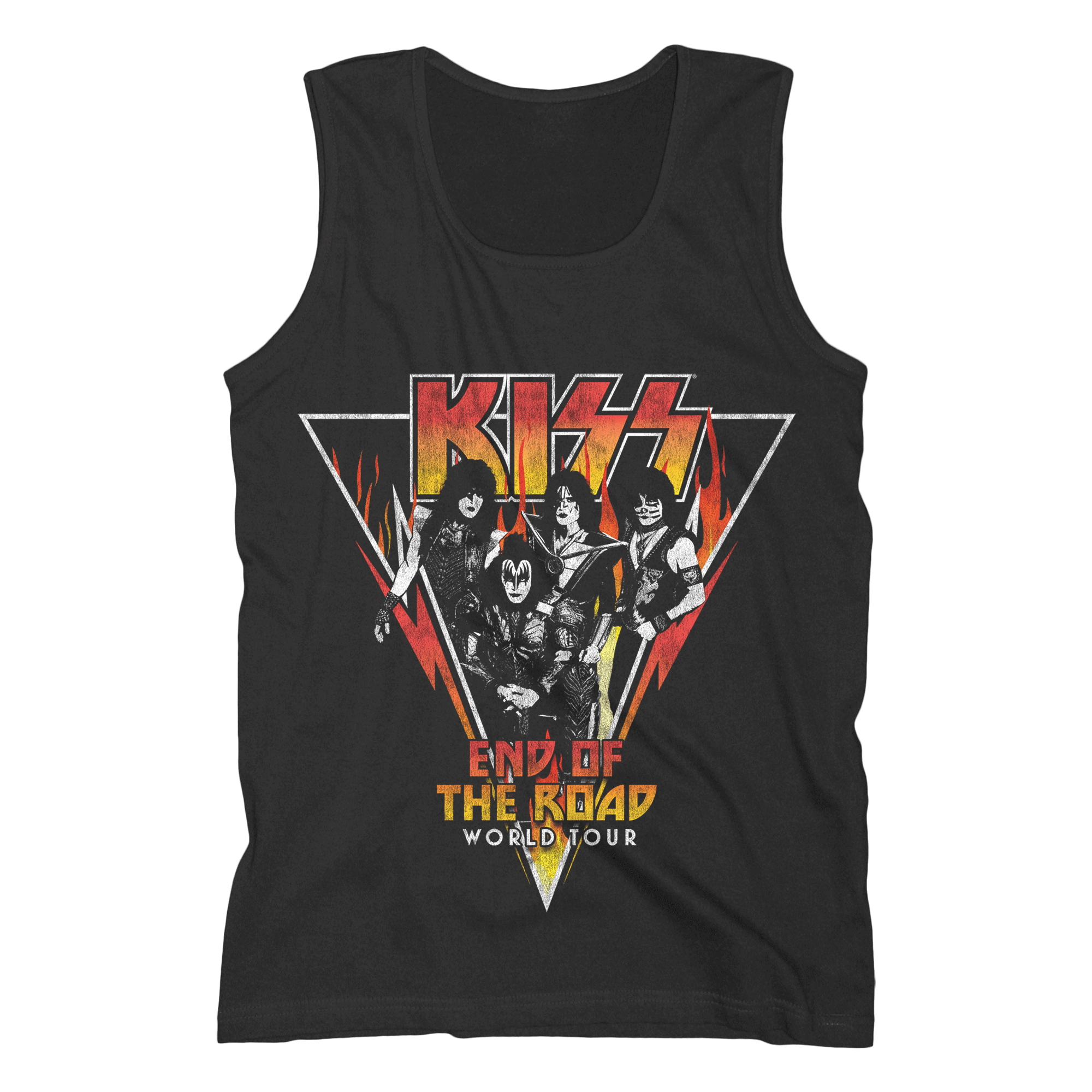 KISS EOTR World Tour Triangle Tank Shirt 271784