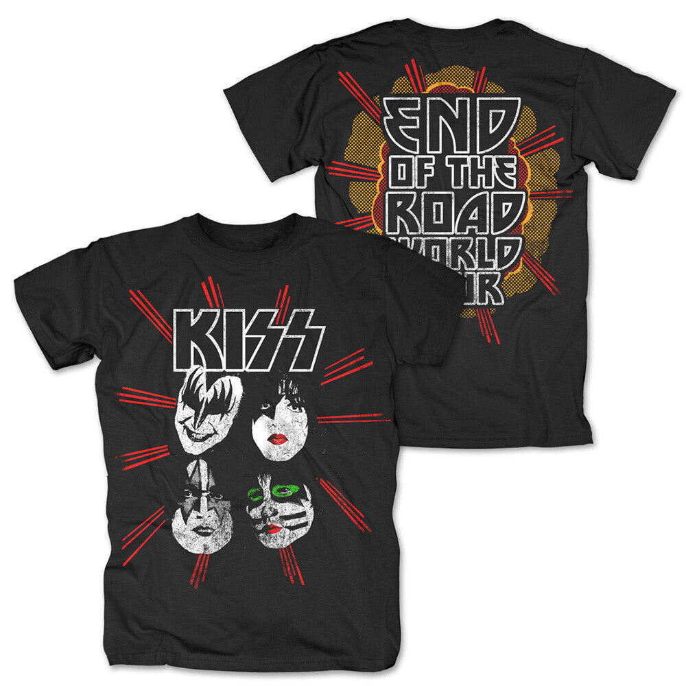 KISS End of the Road Explosion T-Shirt 22619