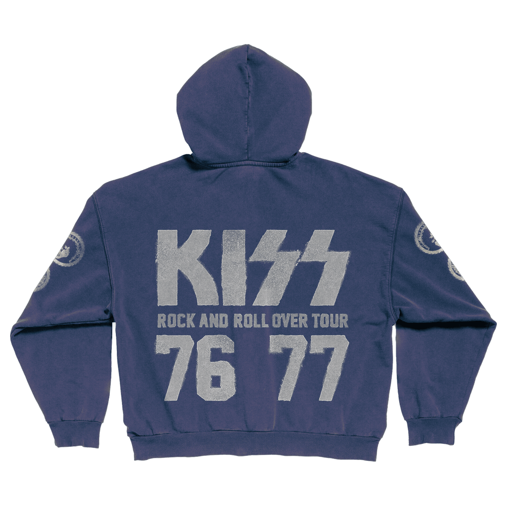 KISS Rock And Roll Over 50th SUPER DELUXE 6LP + BLU-RAY AUDIO + Hoodie Vinyl-Bundle 459183