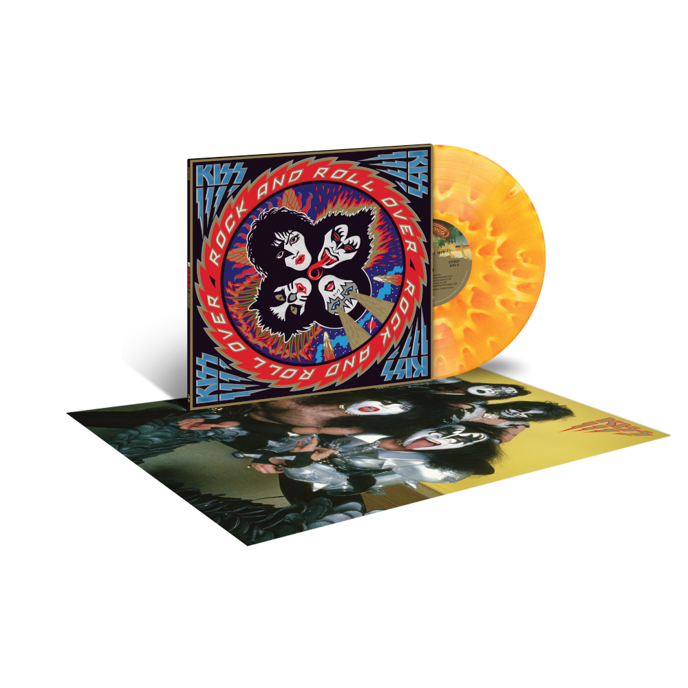 KISS Rock And Roll Over (Premium Explosive Color Vinyl with Poster) Vinyl 459079