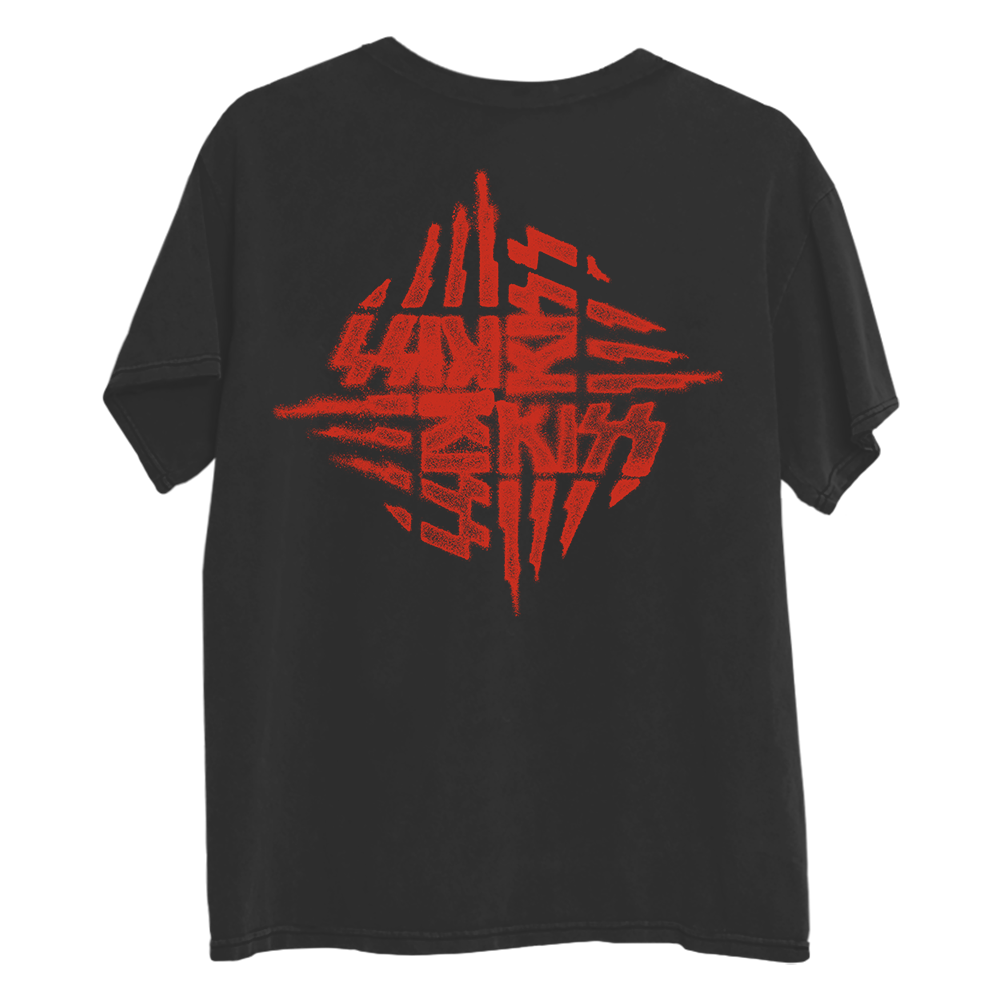 KISS Rock and Roll Over Grid T-Shirt T-Shirt 459045