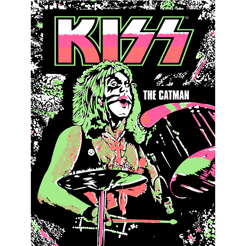 KISS The Catman 80s Litho Poster 462515