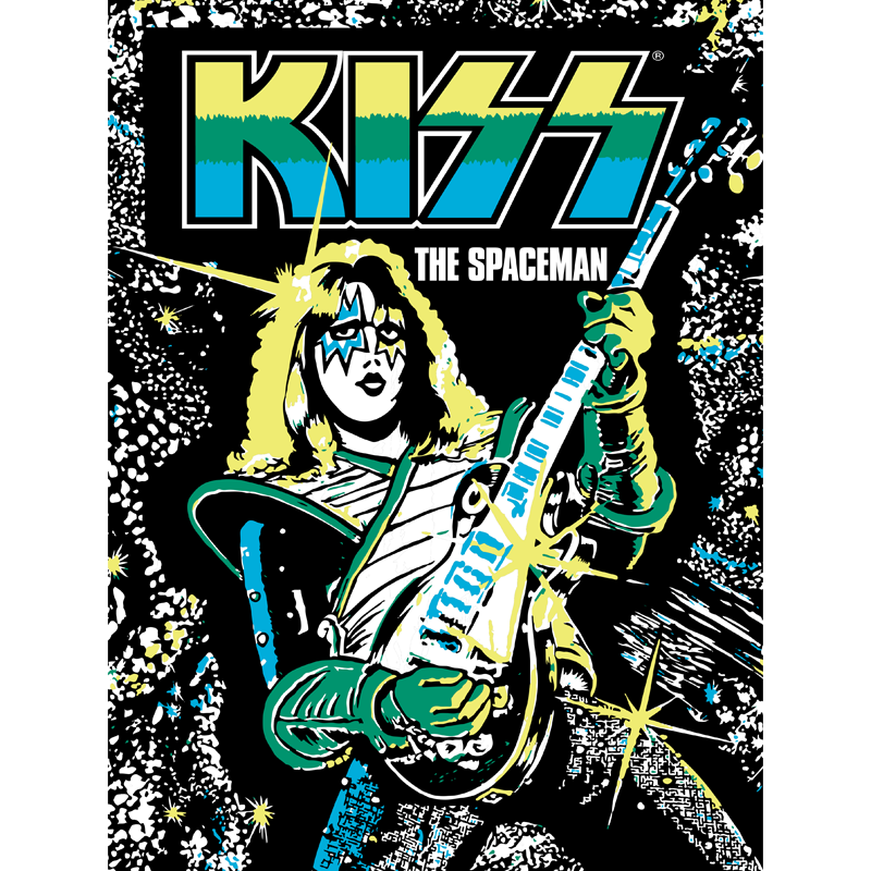 KISS The Spaceman 80s Litho Poster 462513