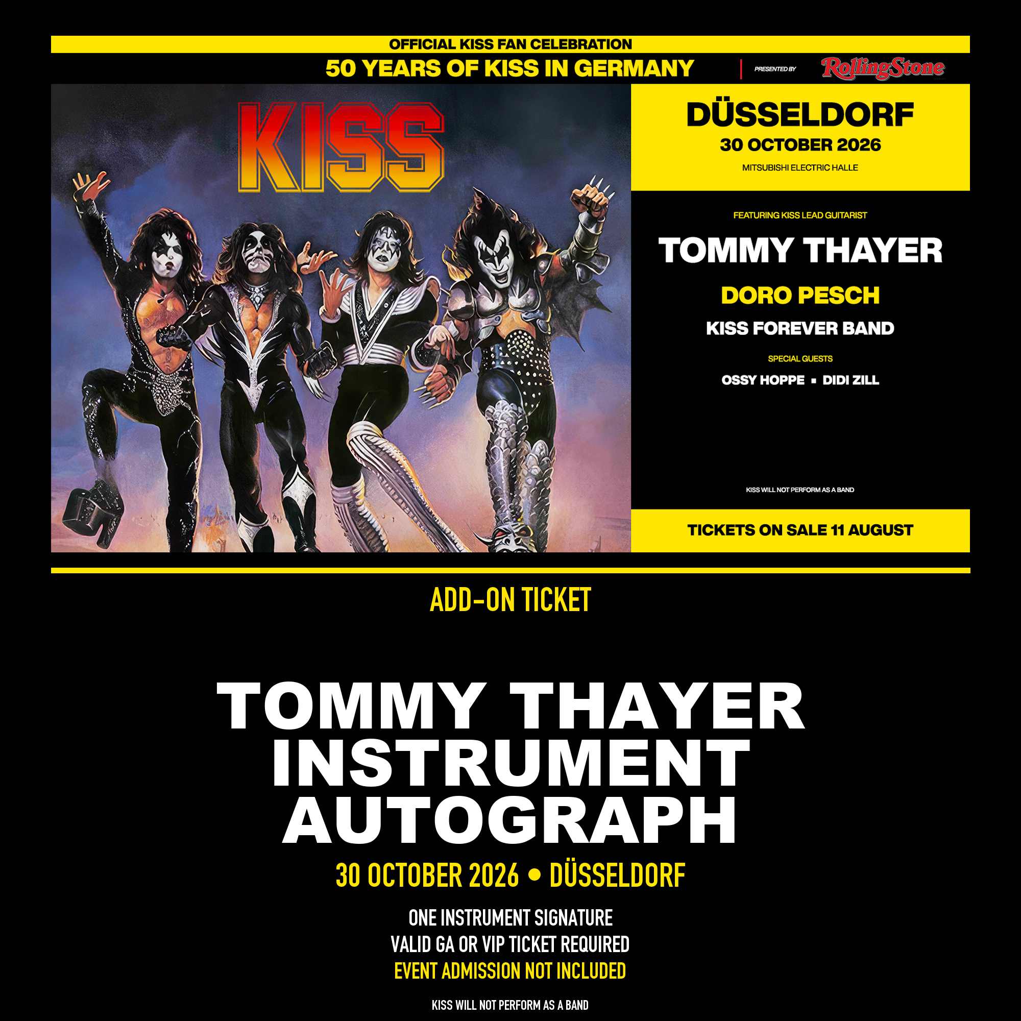 KISS Tommy Thayer – Instrumenten-Autogramm 455455
