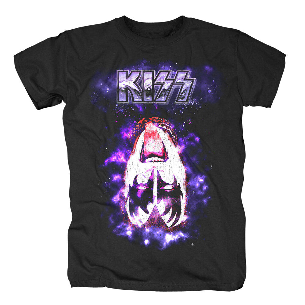 KISS Upside Down Purple Gene T-Shirt 22563