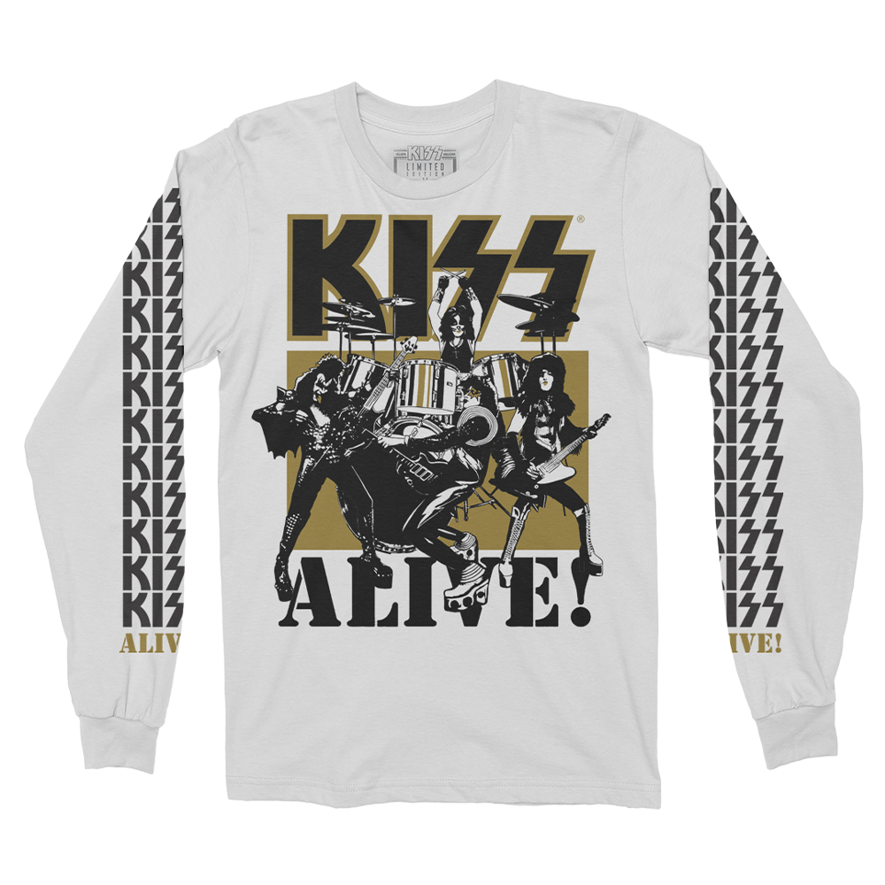 Kiss ALIVE! 50th Anniversary Long Sleeve Longsleeves 425812