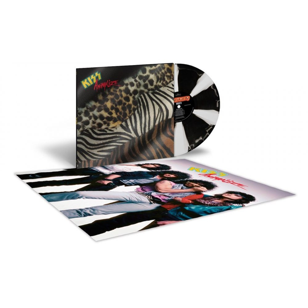 Kiss Animalize Black Ice & White Cornetto Vinyl LP Black Ice & White Cornetto Vinyl LP 432279