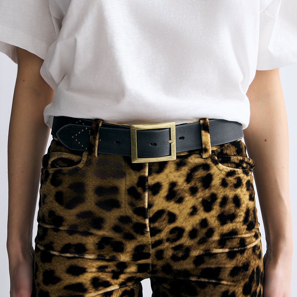 Kiss Beware! Leather Belt Gürtel 439071