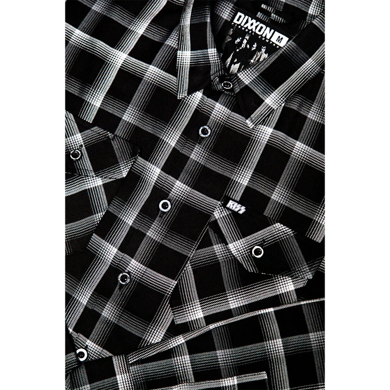 Kiss DIXXON DRESSED TO KILL ADULT FLANNEL Shirts 430936