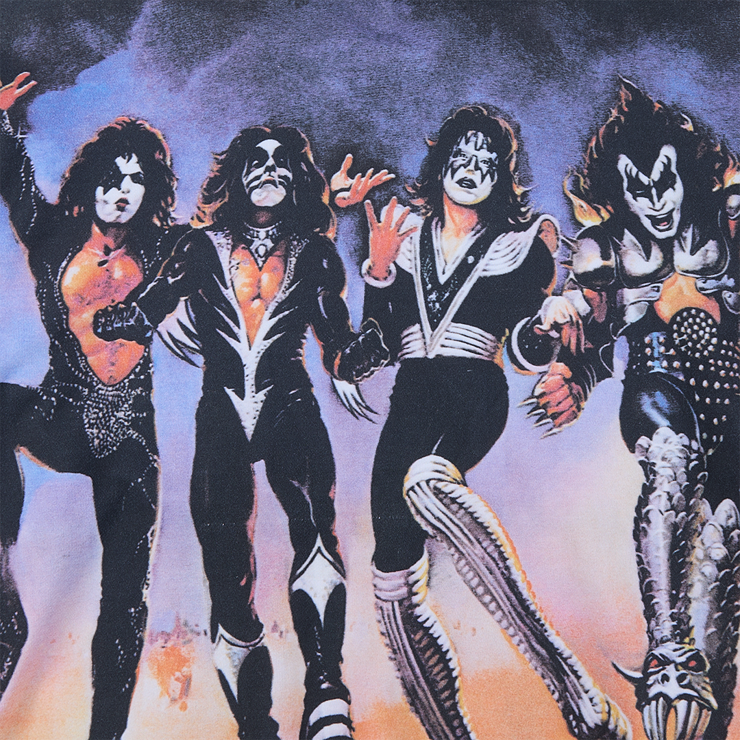 Kiss Destroyer 50th Anniversary Hoodie + Destroyer 50th Anniversary Shorts Sets 447638