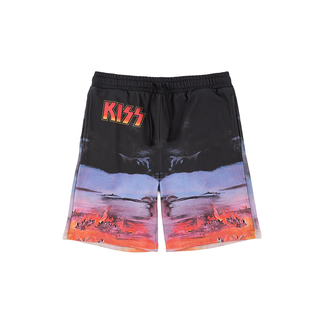 Kiss Destroyer 50th Anniversary Hoodie + Destroyer 50th Anniversary Shorts Sets 447632