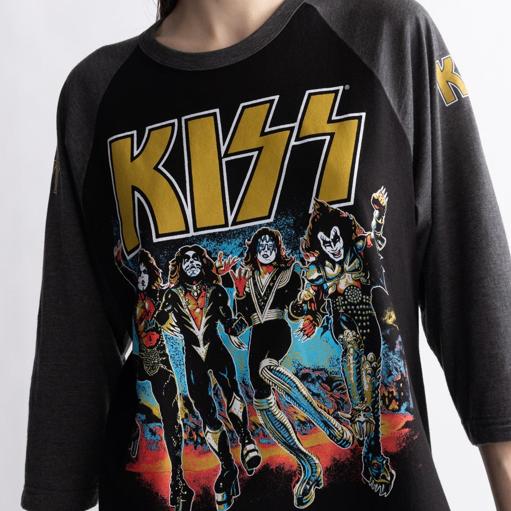 Kiss Destroyer 50th Anniversary Raglan Longsleeve 438291