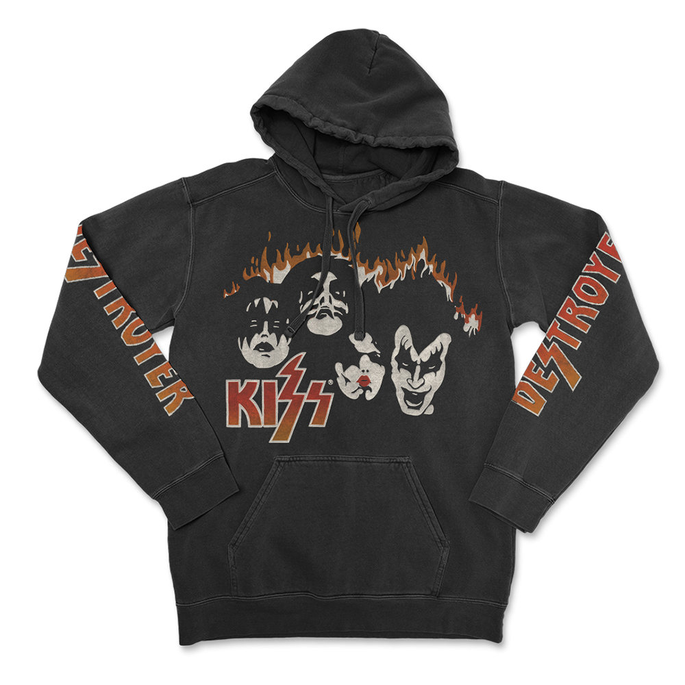 Kiss Destroyer Lightning Bolt Pullover Kapuzenpullover 437855