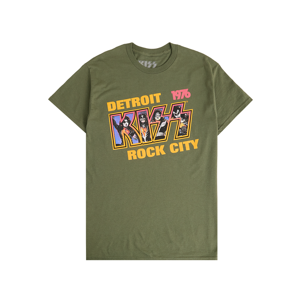 Kiss Detroit Rock City / Beth 7" + Detroit Rock City 1976 T-Shirt Vinyl 454033