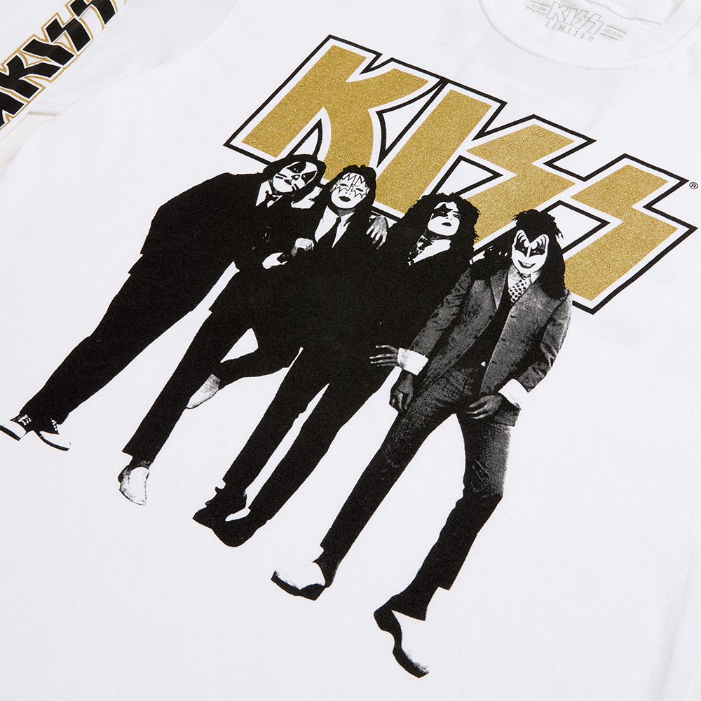 Kiss Dressed To Kill 50th Anniversary Long Sleeve T-Shirt Longsleeves 429516