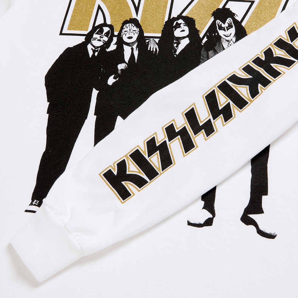 Kiss Dressed To Kill 50th Anniversary Long Sleeve T-Shirt Longsleeves 429520