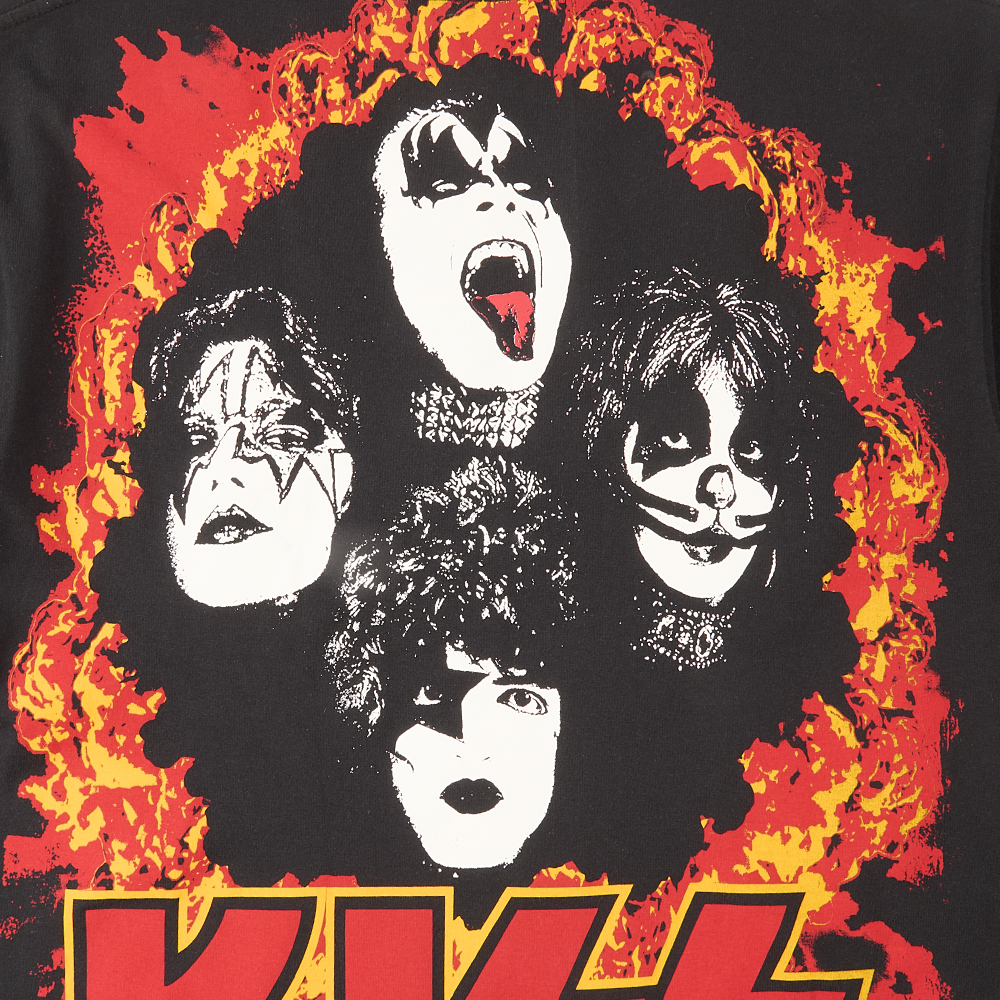 Kiss Flames and Flames All Over Print T-Shirt 447652