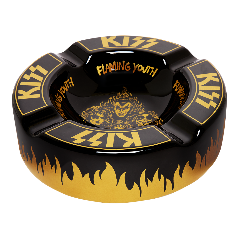 Kiss Flaming Youth Ashtray Raucherzubehör 446123