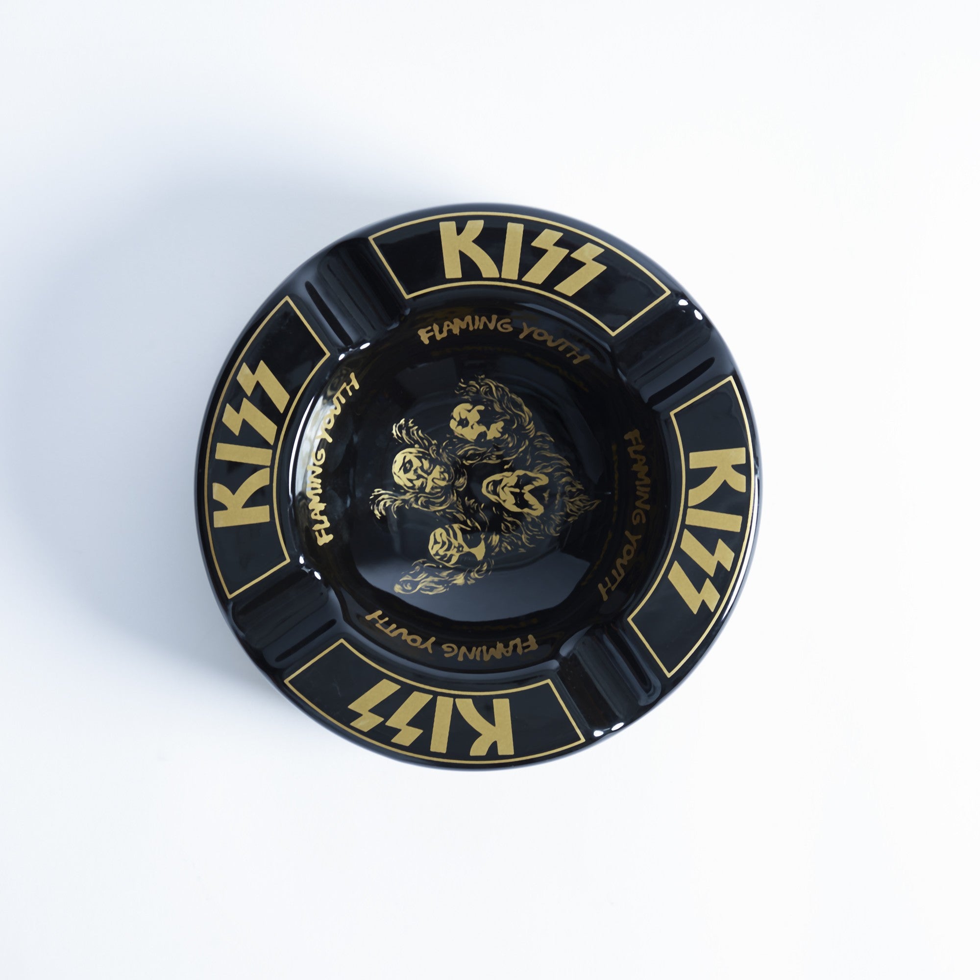Kiss Flaming Youth Ashtray Raucherzubehör 446125