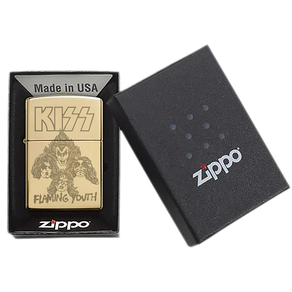 Kiss Flaming Youth Zippo Streichholzschachtel 446115