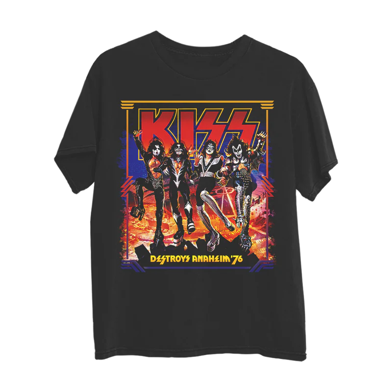 Kiss Framed Destroys Anaheim T-Shirt T-Shirt 452048