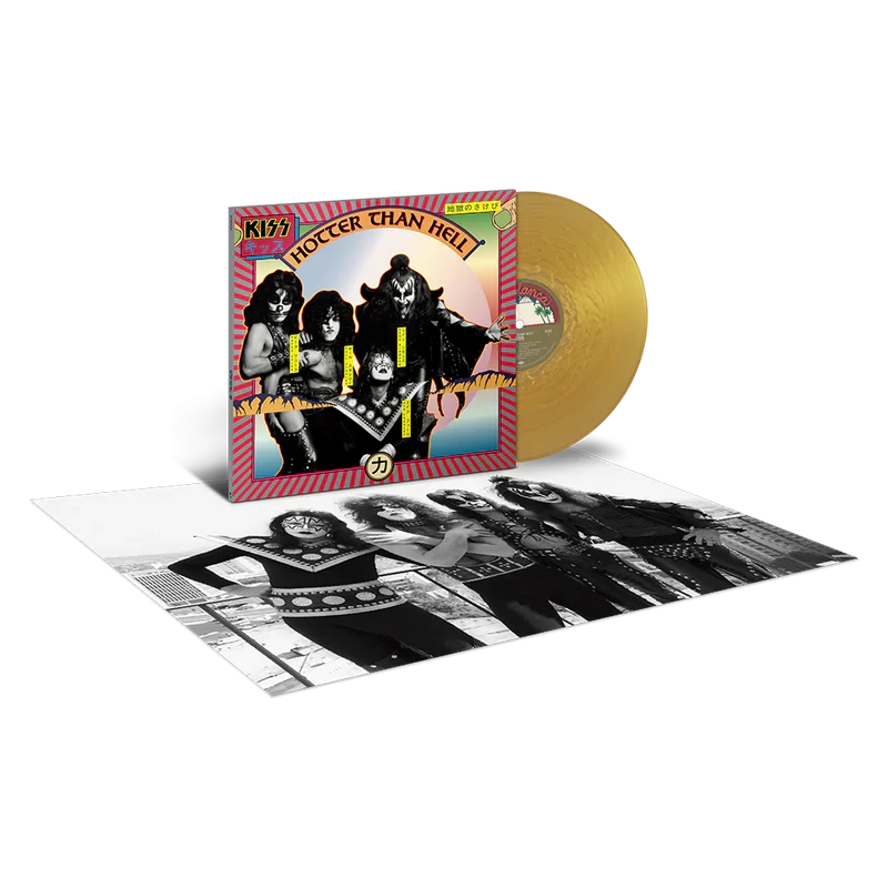Kiss Hotter Than Hell 50th Anniversary Premium Color Vinyl (Limited Edition) Vinyl 432285