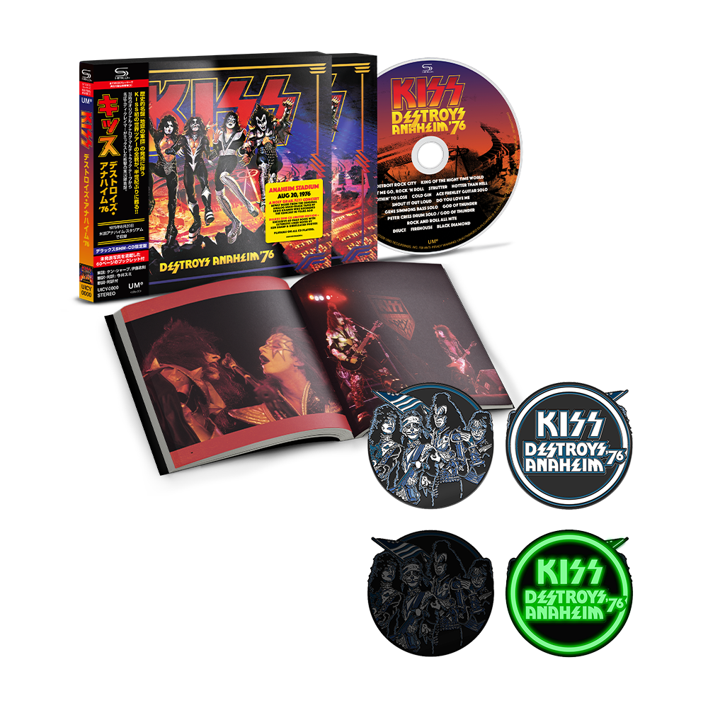 Kiss KISS Destroys Anaheim '76 SHM-CD + Destroys Anaheim '76 Collectible Coin SHM-CD 452008