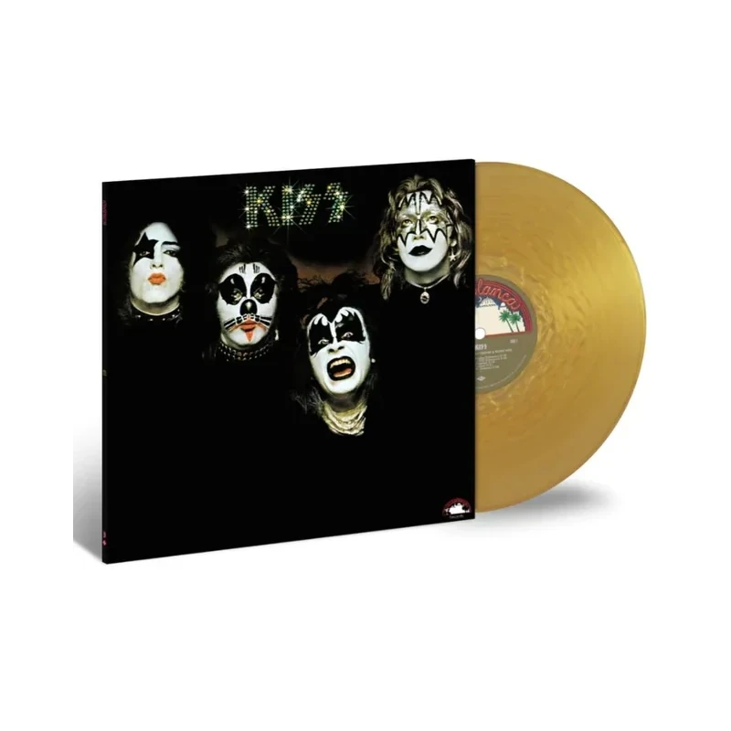 Kiss Kiss 50th Anniversary Premium Gold Nugget Color Vinyl Limited Edition Vinyl 432287