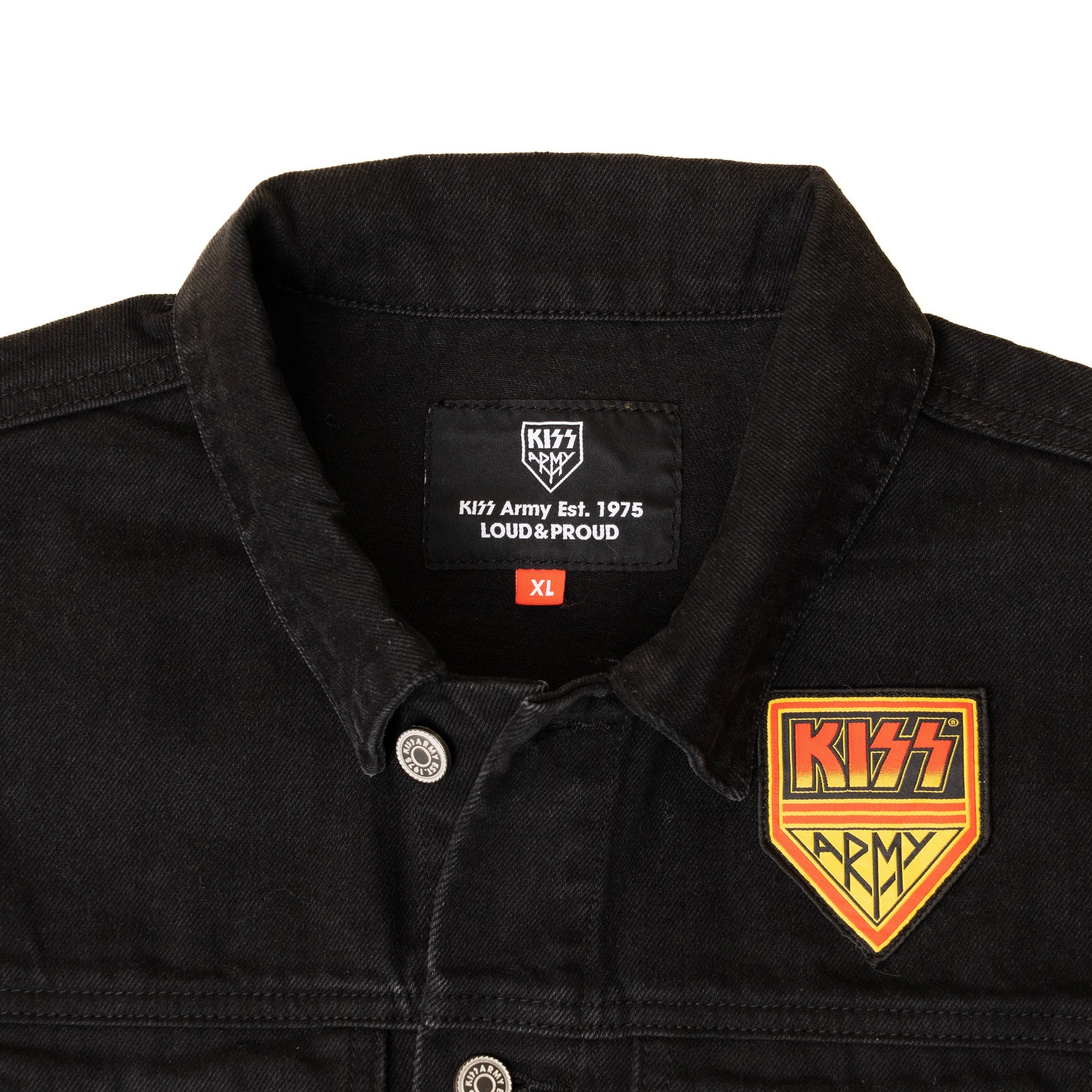 Kiss Official KISS Army Denim Jacket Jeansjacke 440193