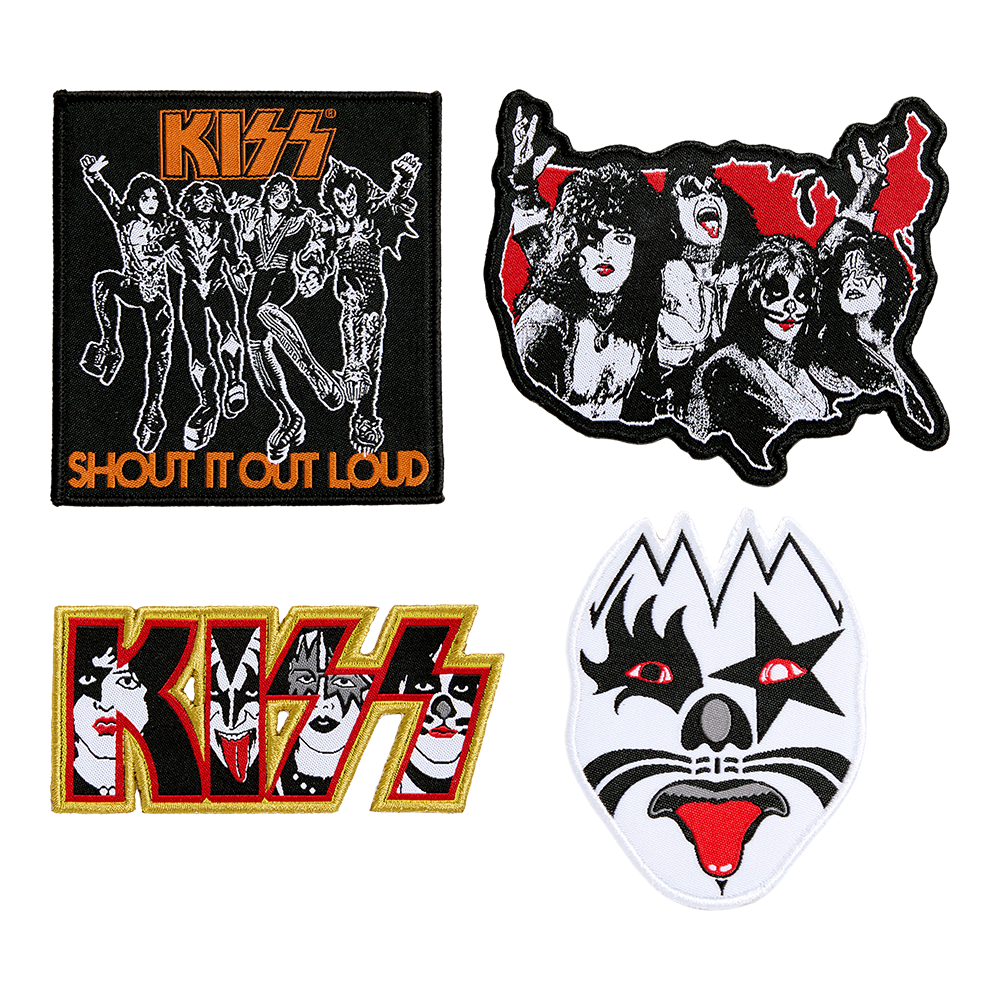 Kiss Shout It Out Loud Patch Set Patch 439013