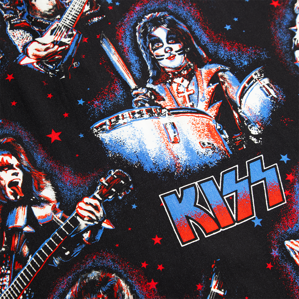 Kiss Spirit Of 76 Cabana Tee Shirts 451662