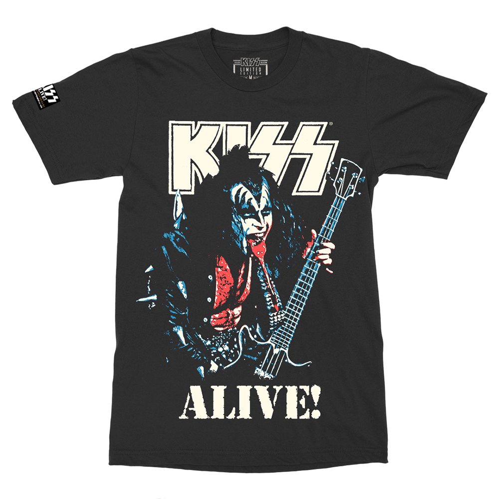 Kiss The Demon ALIVE! T-Shirt T-Shirts 420340