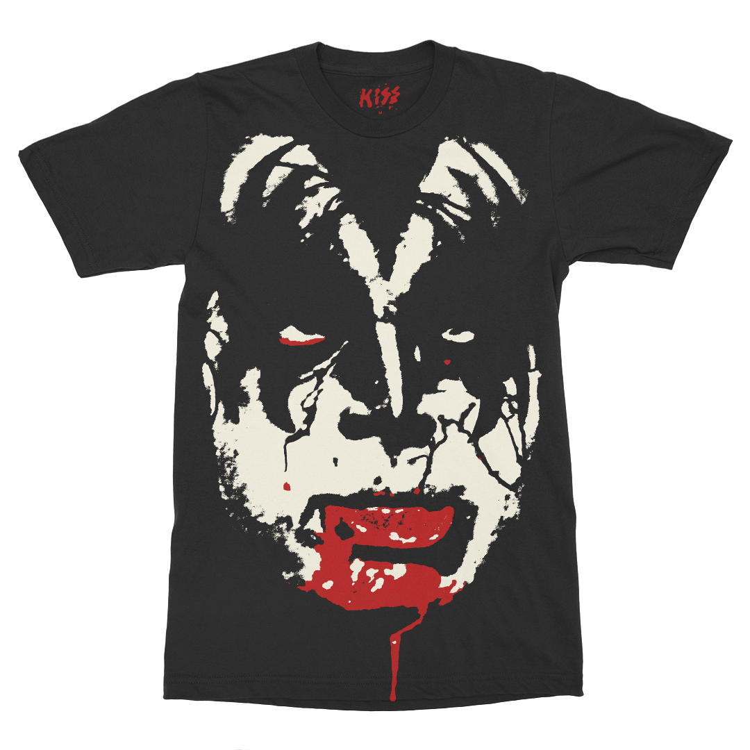 Kiss The Demon Blood T-Shirt T-Shirts 421920