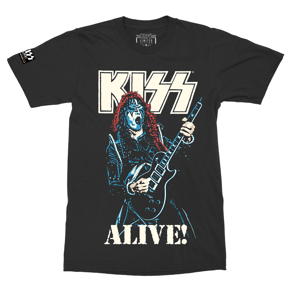 Kiss The Spaceman ALIVE! T-Shirt T-Shirts 420344