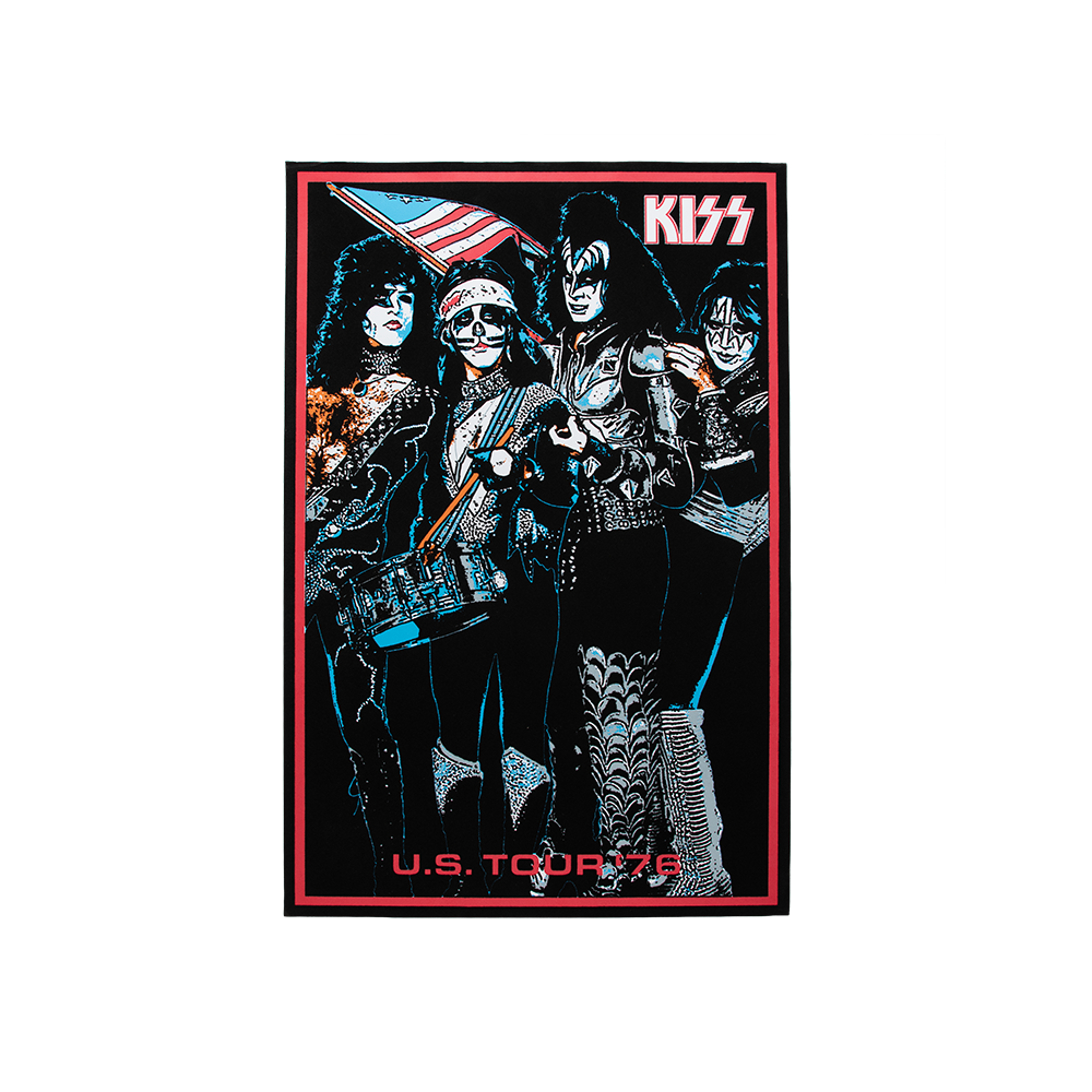 Kiss The Spirit of '76 Blacklight Screenprinted Serigraph Poster Poster 451466