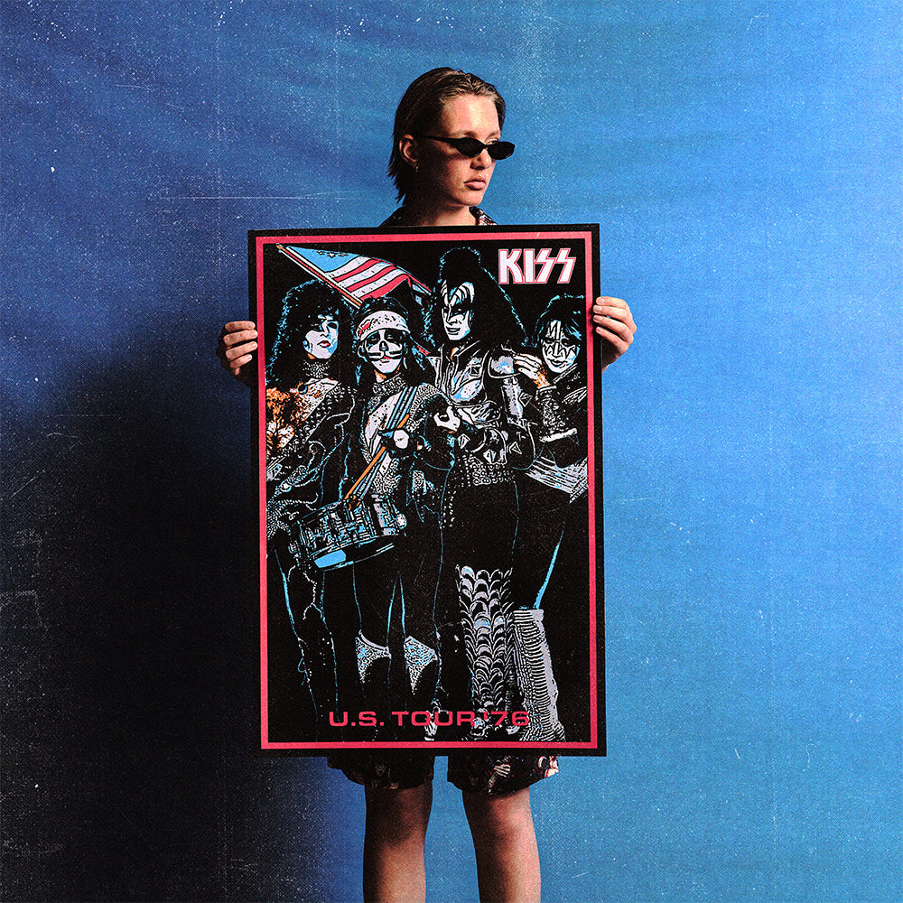 Kiss The Spirit of '76 Blacklight Screenprinted Serigraph Poster Poster 451464