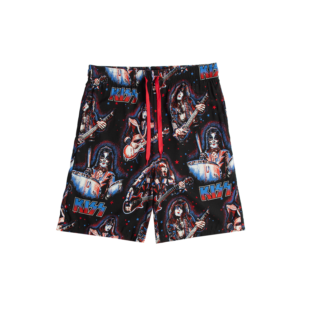 Kiss The Spirit of '76 Cabana Shorts Shorts 451472