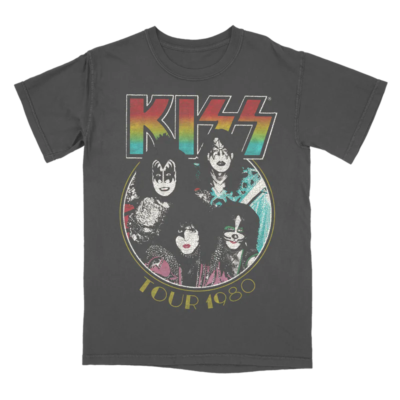 Kiss Unmasked Tour 80 T-Shirt T-Shirt 413616